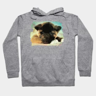 American Akita Puppy Hoodie